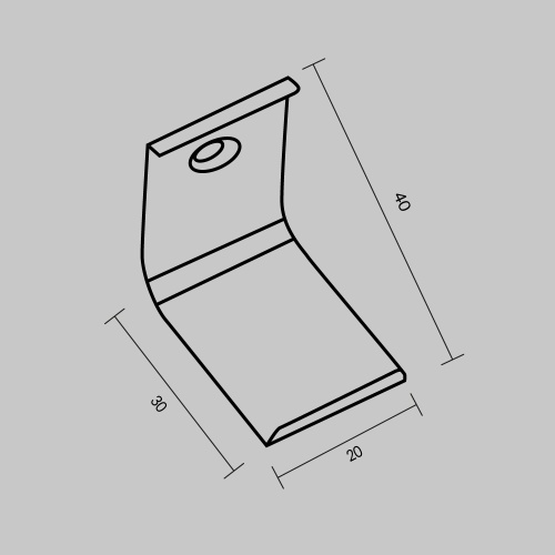 Комплектующие для профиля Led Strip 642074