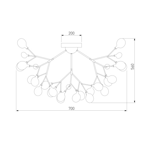 Потолочный светильник Bogate's 556