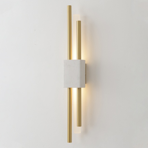 Бра Crystal Lux CARTA AP6W LED WHITE/BRASS