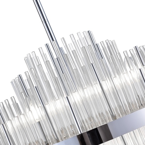 SL1634.103.09 Люстра потолочная ST-Luce Хром/Прозрачный E14 9*60W РЕНС