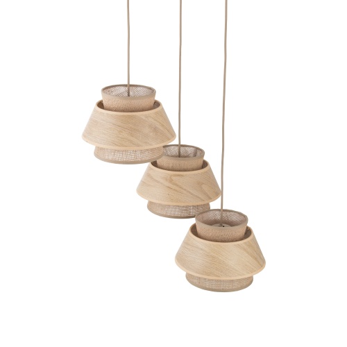 Подвесной светильник TK Lighting 11808 Kalum бежевый