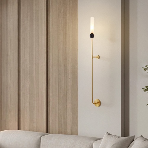 Настенный Светильник Cylinder Wall H115 Brass от Imperiumloft 241114-23