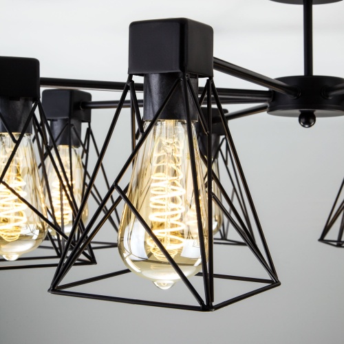 Потолочный светильник Eurosvet 70107/8 черный