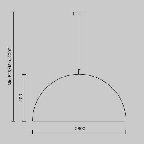 Подвесной светильник Maytoni MOD169PL-05W1