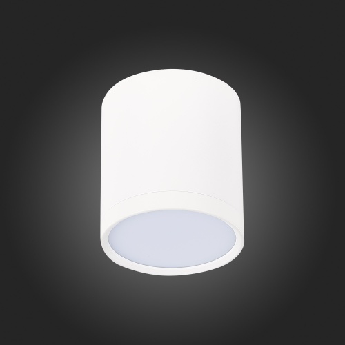 ST113.542.05 Светильник потолочный Белый LED 1*5W 4000K 390Lm Ra&gt;90 120° IP20 D68xH75 170-240V Накладные светильники