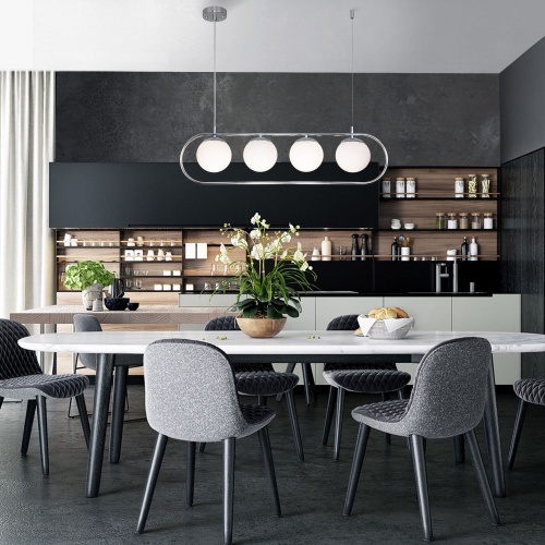 Подвесной светильник Eurosvet 50089/4 хром