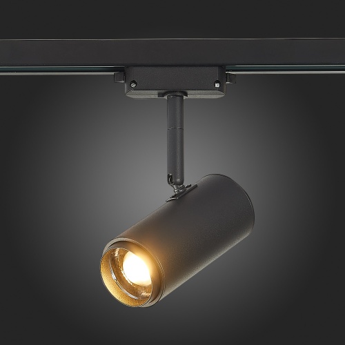 ST600.436.12 Св-к трек. Zoom Черный LED 1*12W 3000K 1 200Lm Ra&gt;80 15-60° IP20 L137xW59xH178 170-240V BASE