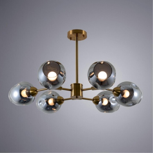 Люстра на штанге Arte lamp A7759PL-6PB СВЕТИЛЬНИК ПОТОЛОЧНЫЙ