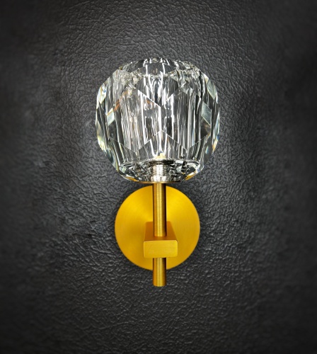 Бра Boule De Cristal Single Sconce Brass от Imperiumloft 73511-22