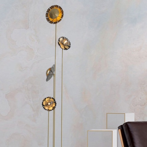Торшер Camellia Fl Чёрный от Imperiumloft 140590-26