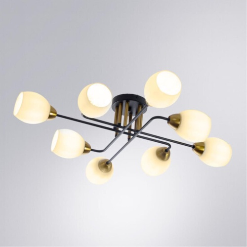 Потолочная люстра Arte lamp A8141PL-8BK СВЕТИЛЬНИК ПОТОЛОЧНЫЙ