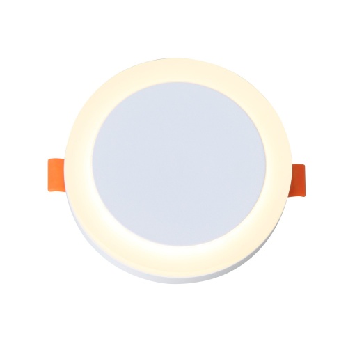 ST104.502.06 Светильник встраиваемый Белый LED 1*6W 3000K 468Lm Ra&gt;80 120° IP20 D110xH20 170-240V Встраиваемые светильники