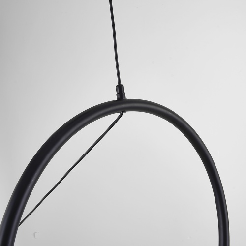 Подвесной светильник SUSPENSION CERCLE ET TRAIT – GRAPHITE SATINE L170 202723-23