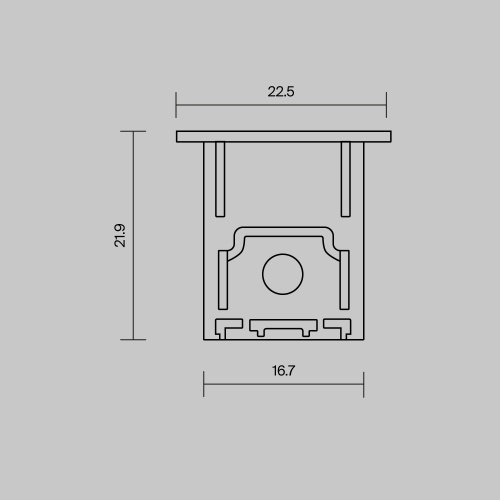 Комплектующие для профиля Led Strip 642051