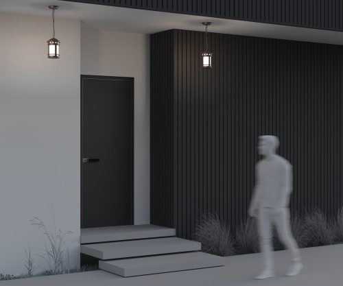 Уличный подвесной светильник Outdoor O031PL-01BR