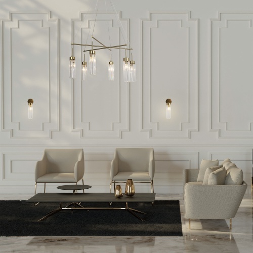  Eurosvet 60163/1/ настенный светильник/ латунь