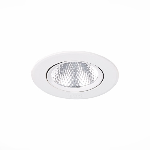 ST211.548.06.24 Св-к встр. Белый LED 1*6W 4000K 480Lm Ra80 24° IP20 D86xH50 220-240V Встраиваемые светильники
