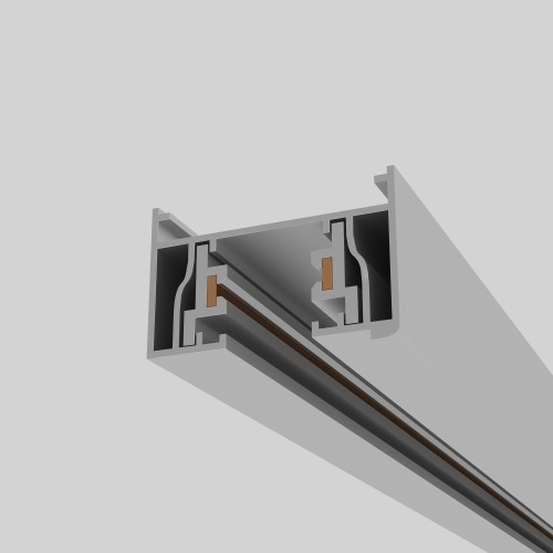 ST001.539.00 Шинопровод однофазный накладной  ST-Luce Белый Длина 3 000мм BASE