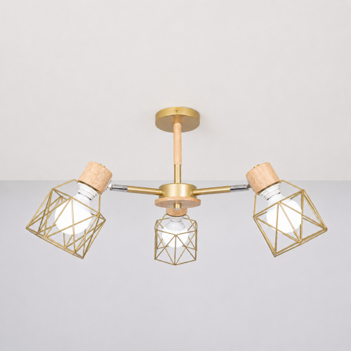 Потолочная люстра CORF B3 Champagne 3 lamps 189486-26