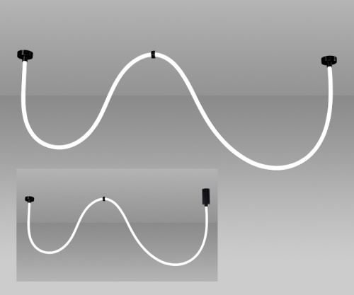 Подвес Kink Light Венди черный 08031-300,19