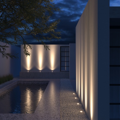 Уличный встраиваемый светильник Outdoor O043DL-01S