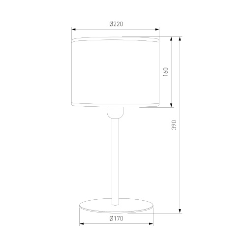 Настольный светильник TK Lighting 5552 Juta