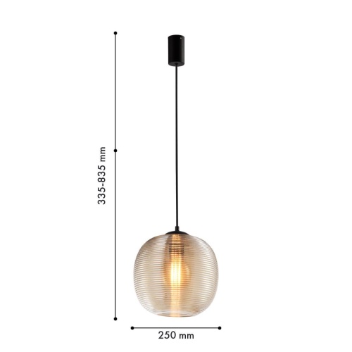 Подвес Favourite 4260-1P, подвес, D250xH335/1835, 1xE27x40W, excluded