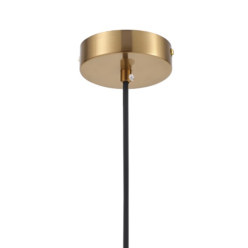 Подвесной светильник Escada 1141/1S E14*60W Antigue copper/Amber