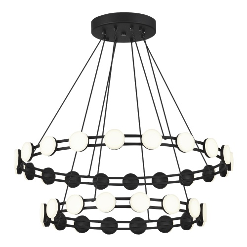 SL6610.403.36 Светильник подвесной ST-Luce черный/белый LED 1*70W 4000K MONRO
