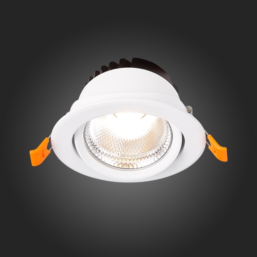 ST211.548.10.36 Св-к встр. Белый LED 1*10W 4000K 750Lm Ra80 36° IP20 D109xH65 220-240V Встраиваемые светильники