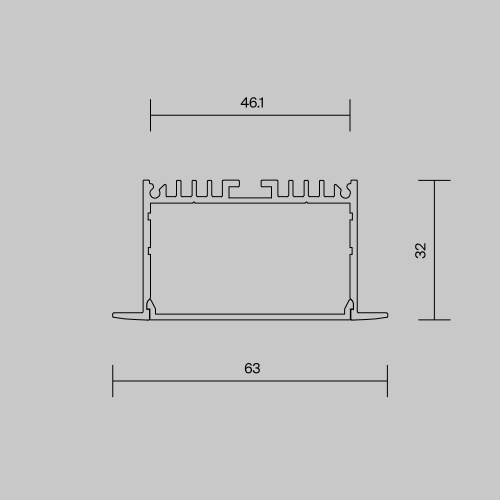 Профиль Led Strip 632004
