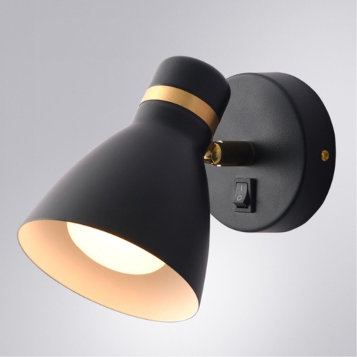 Arte lamp A5047AP-1BK СВЕТИЛЬНИК НАСТЕННЫЙ