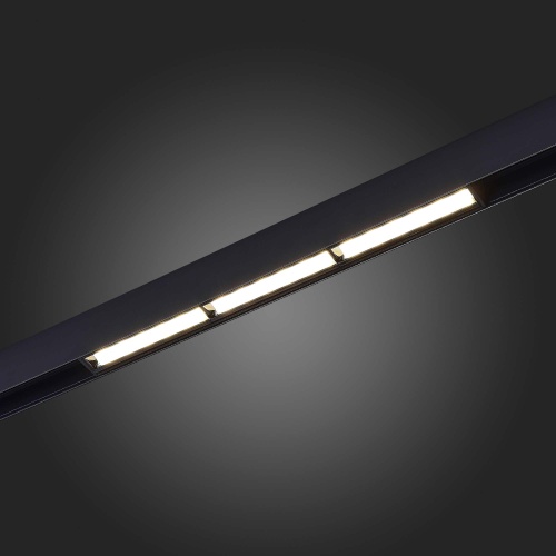 ST804.446.18 Магнитный трековый светильник Черный LED 1*18W 4000K 1 100Lm Ra&gt;90 120° IP20 L330xW22xH SKYLINE 48