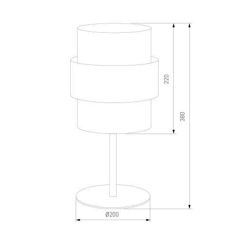 Настольный светильник TK Lighting 5404 Calisto
