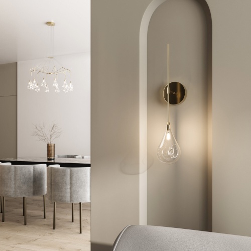 Настенный светильник Eurosvet 201002 латунь