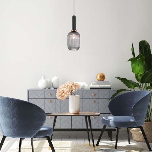 Подвесные светильники Eurosvet 50181/1 дымчатый