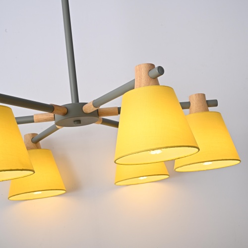 Потолочная Люстра На Штанге Natura A Yellow 6 от Imperiumloft 177989-26