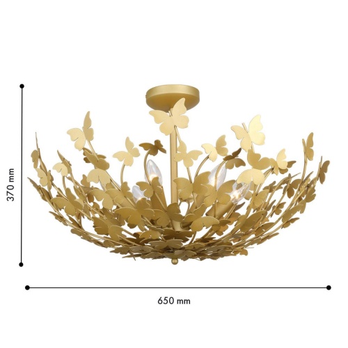 Потолочная люстра Favourite 4735-6C, потолочный светильник, D650xH370, 6xE14x40W, excluded