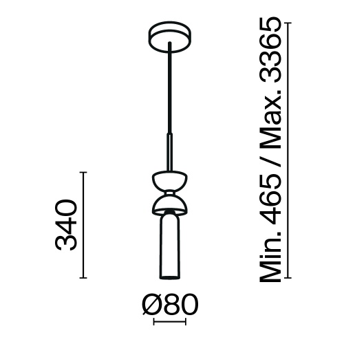 Подвесной светильник Maytoni MOD178PL-01GR