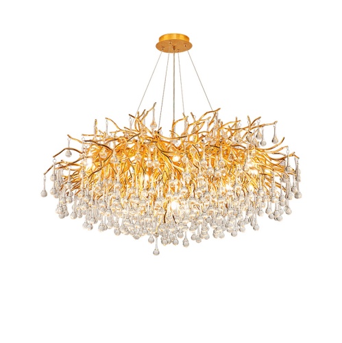 Подвесная люстра Droplet Chandelier circle D100 213702-22
