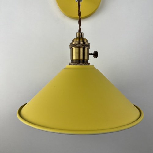 Бра С Подвесным Плафоном Braid Wall Yellow от Imperiumloft 181879-26