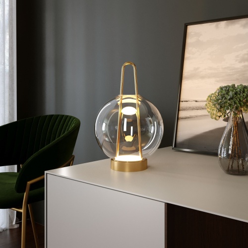 Настольный светильник латунь Eurosvet 80507/1