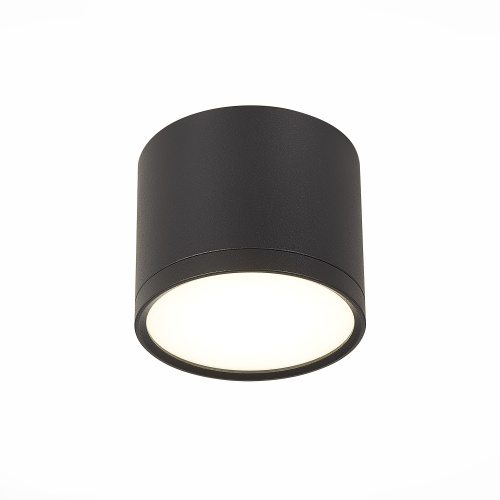 ST113.442.09 Светильник потолочный Черный LED 1*9W 4000K 702Lm Ra&gt;90 120° IP20 D88xH75 170-240V Накладные светильники