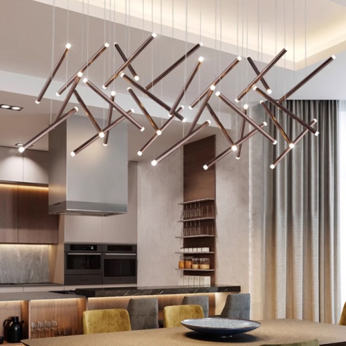 Люстра Dutti D0068 Led Chandelier Modern 14 Gold от Imperiumloft 156878-22