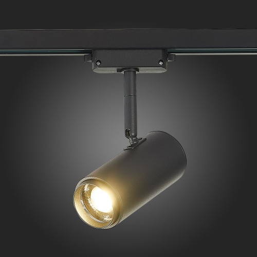 ST600.446.12 Св-к трек. Zoom Черный LED 1*12W 4000K 1 200Lm Ra&gt;80 15-60° IP20 L137xW59xH179 170-240V BASE