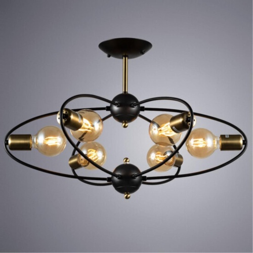 Потолочная люстра Arte lamp A1963PL-6BK СВЕТИЛЬНИК ПОТОЛОЧНЫЙ