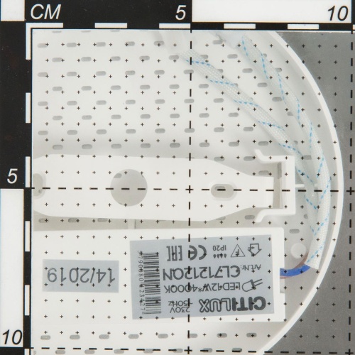 CL712X121N Тао Хром Мат. Св-к Накл. LED 12W*4000K