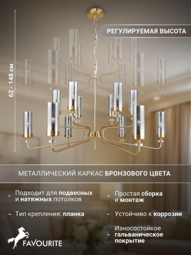Подвесная люстра 4620-12P
