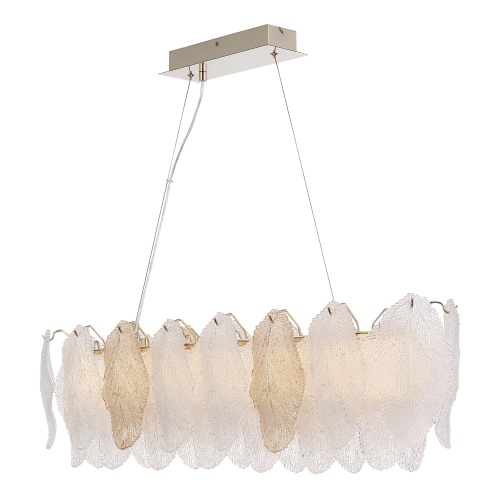 SL6135.233.01 Светильник подвесной ST-Luce золото/прозрачный, янтарный LED 1*24W 3000K LIGHTSOME