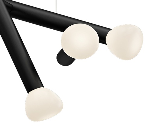 Подвес Kink Light Риволи черный 07722-60,19